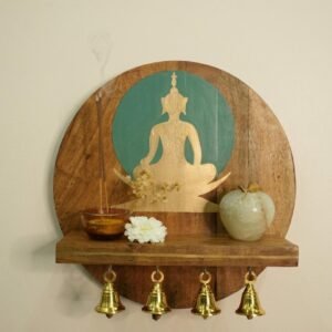 Gautama Buddha Meditation Shelf