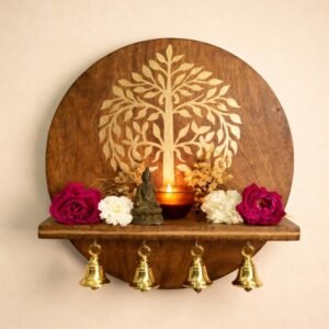 Tree of Life Mandir Shelf