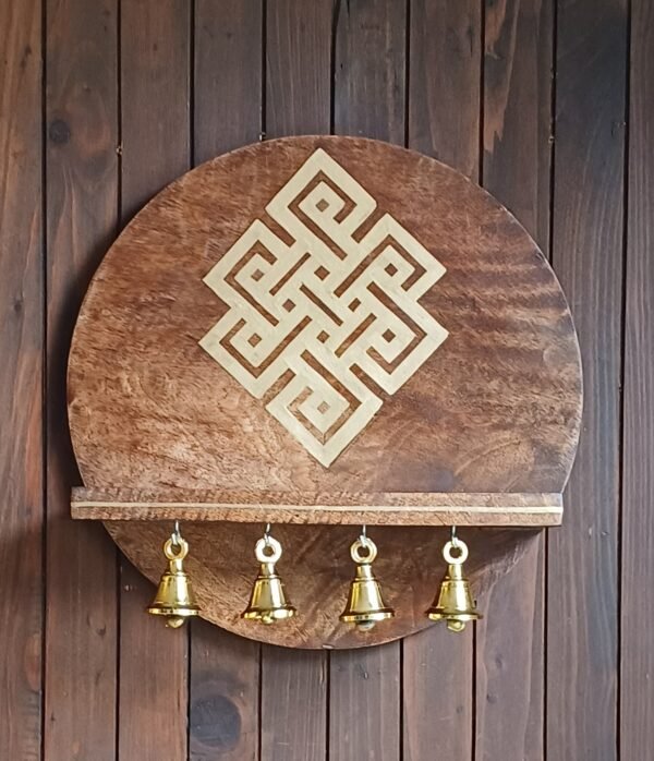 Endless knot Mandir Shelf