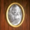 Amber Gold Photo Frame