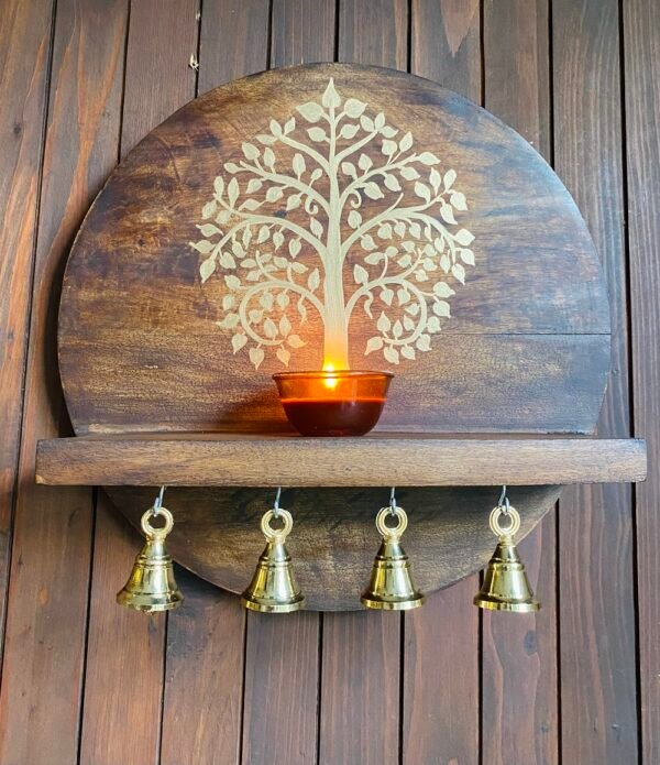 Tree of Life Mandir Shelf
