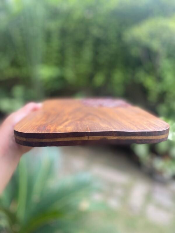 Carved Corner Platter