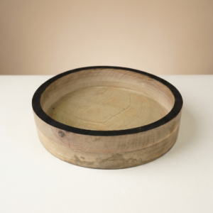 Ebony wood bowl