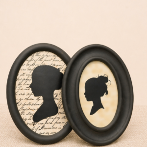 Silhouette Vintage Lady Pair