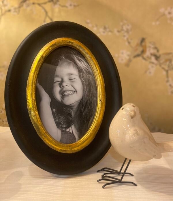 Ebony Gold Photo Frames