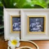 Twin Ivory Frames