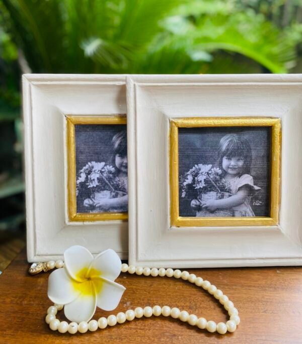 Twin Ivory Frames