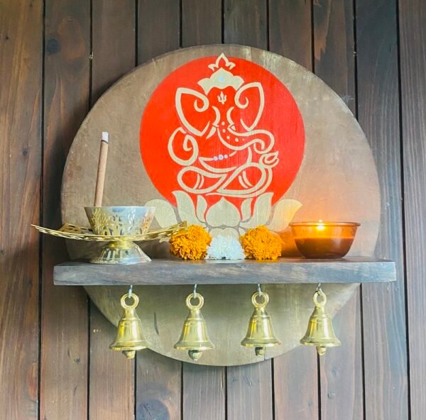 Ganesh Ji Mandir Shelf