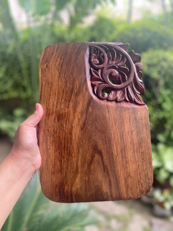 Carved Corner Platter