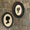 Silhouette Vintage Lady Pair