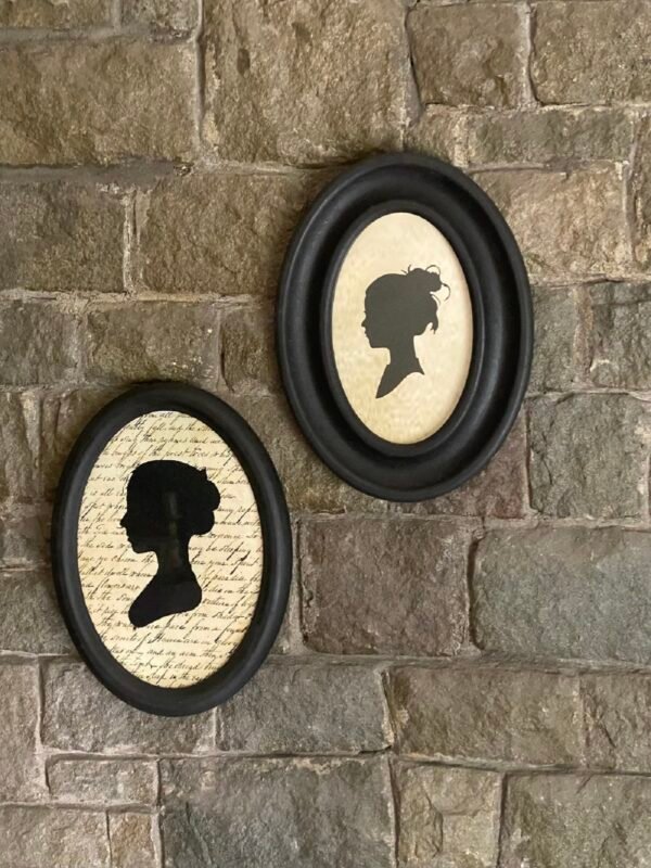 Silhouette Vintage Lady Pair